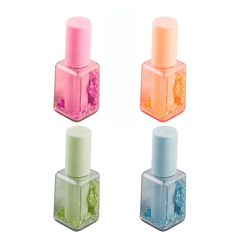 S Set Drawing Pen Nails Polish Shape Highlighter Markers