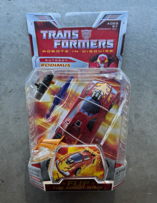 Hasbro Transformers RID Rodimus Autobot Transforming Car Figure w/ Projectile