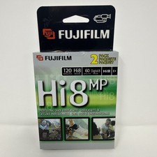 Fujifilm Hi8 MP P6-120 Videocassette 2-Pack 120 Minutes Mode Digital 8 HiFi Pro