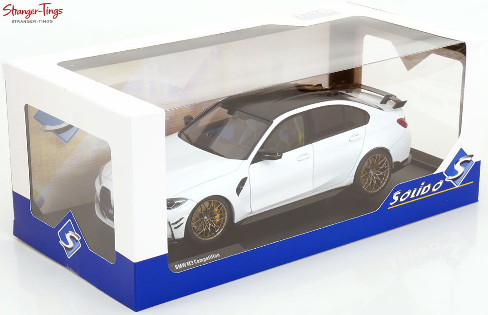 Solido BMW M3 (G80) Performance Parts Alpine White Uni 2024 1:18