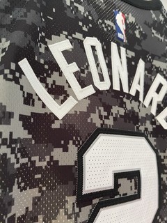 Nike Kawhi Leonard San Antonio Spurs Camouflage Swingman Jersey Trikot NBA 40 S
