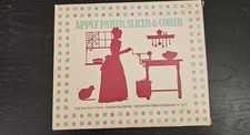 Morsetto per affettatrice vintage Deluxe Apple Parer Corer carro in alluminio Inc. In scatola