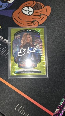 Brie Larson Captain Marvel Allure Signed Autographed Marvel Avengers