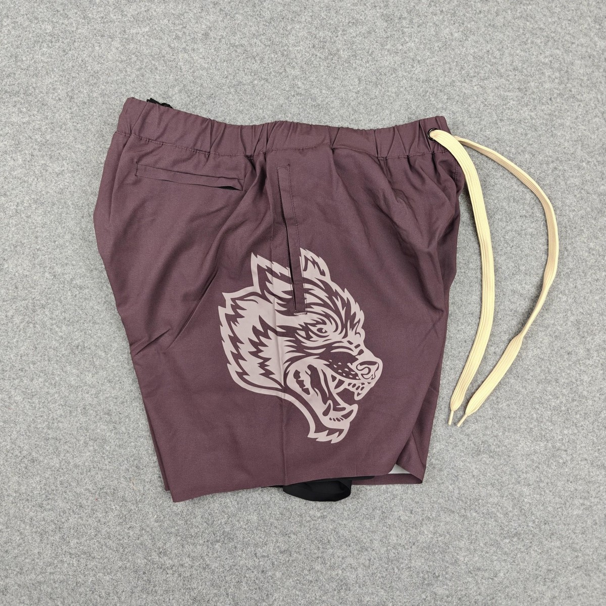 Darc Sport Compression Shorts Mens Medium Purple Pyramid V2 Wolves