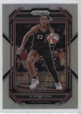 2023 Panini Prizm WNBA Silver Prizm A'ja Wilson #25 1en8