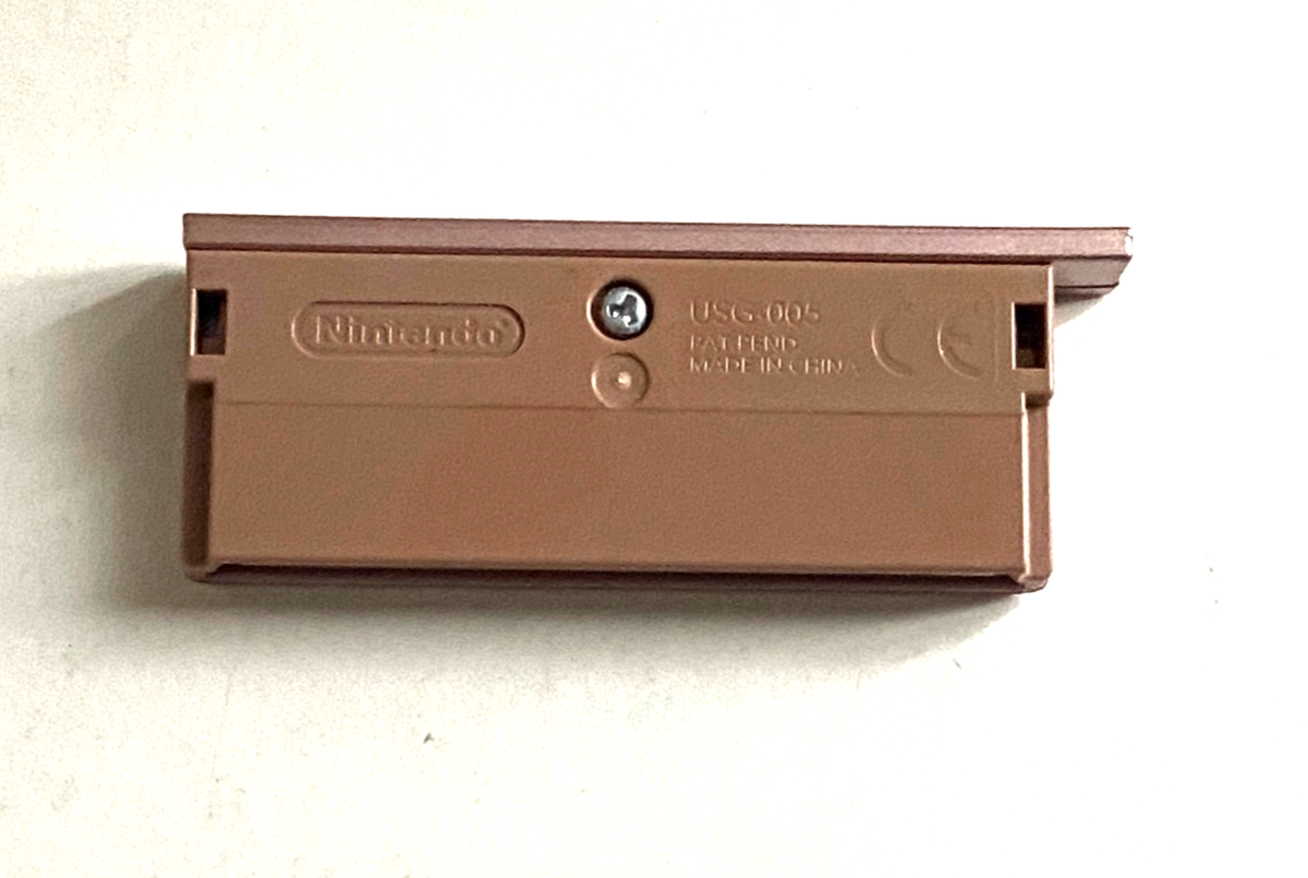 Nintendo DS Lite GBA Slot #2 Dust Cover Official USG-005 OEM Black