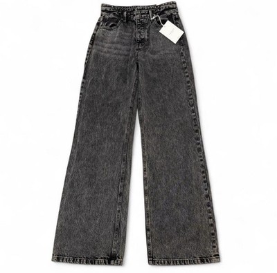 KanCan Zinc Ultra High Rise 90 s Wide Leg Jeans   Size 5/26   New With Tags 
