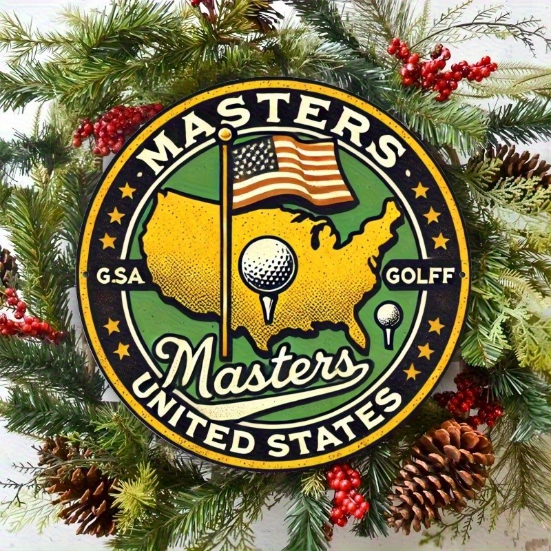 2D Flat2D Flat Surface,8X8Inch Piece 2D Flat Surface Round Aluminum Golf Master