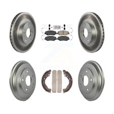 Transit Auto KGA-104343 Brake Disc and Pad Kit Front & Rear for Honda Civic