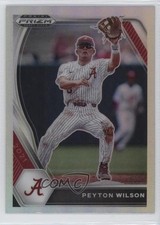 2021 Panini Prizm Draft Picks Silver Prizm Peyton Wilson #PDP66 03j5