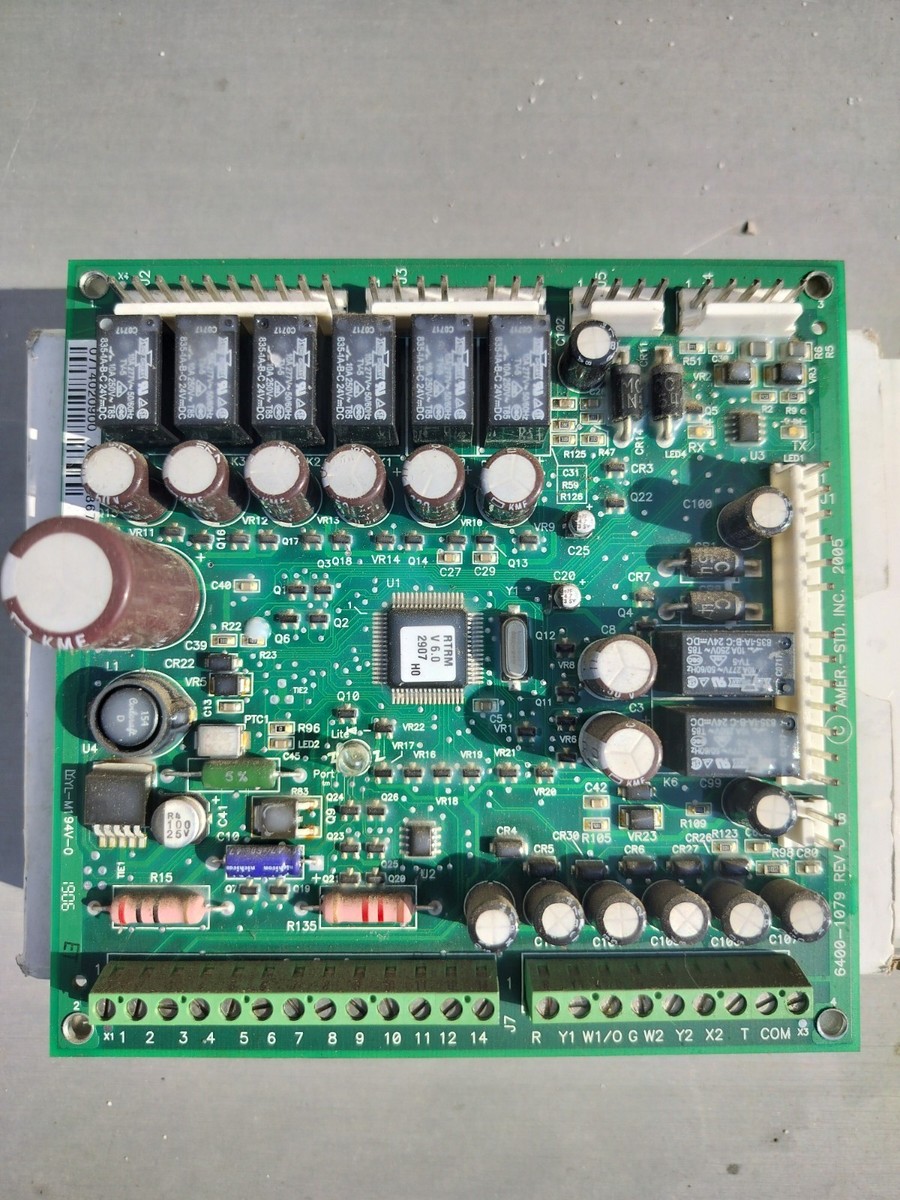 Trane X13650865-06 American Standard 6400-1079 Control Board
