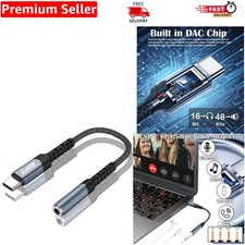 Image of Compact USB C to 3.5mm Adapter - Multi-Function Convenience for Modern Users