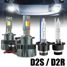 D2S D2R Xenon HID Kit or LED Headlight Bulbs Conversion Kits 6000K 8000K