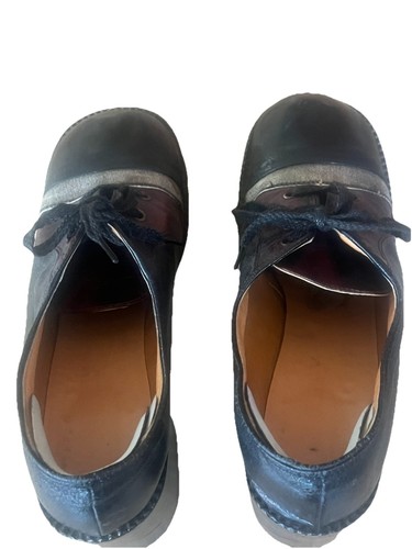 Scarpe uomo discoteca platform vintage anni '70 misura 9,5 Made in Italy. - Foto 3 di 9