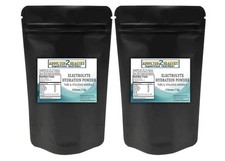 4oz Electrolyte Powder 2 Pack - Unflavored - No Sugar, Sports Keto Fasting