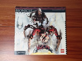 LEGO BIONICLE: Vezon & Fenrakk (8764) - Good Condition w/ Instructions, No Cape