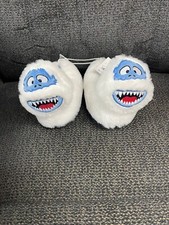 Abominalbal SNOWMAN RUDOLPH THE RED NOSED REINDEER Kids SIZE 5/6 SLIPPER