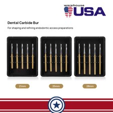 dental Endodoncia Fresas de carburo de tungsteno FG Para Shaping Refining 1.6mm