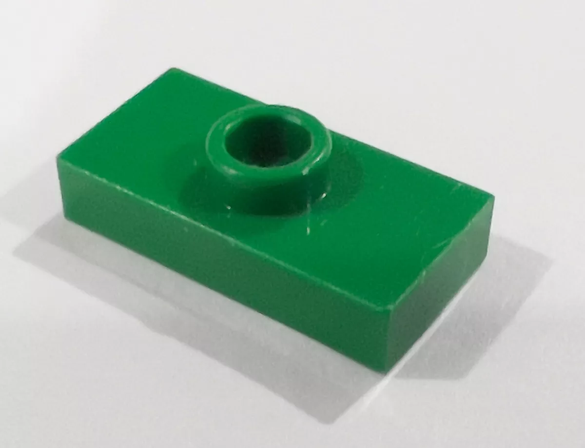 Lego 1x2 Green Plate with 1 Center Stud 6 Jumper Plates eBay