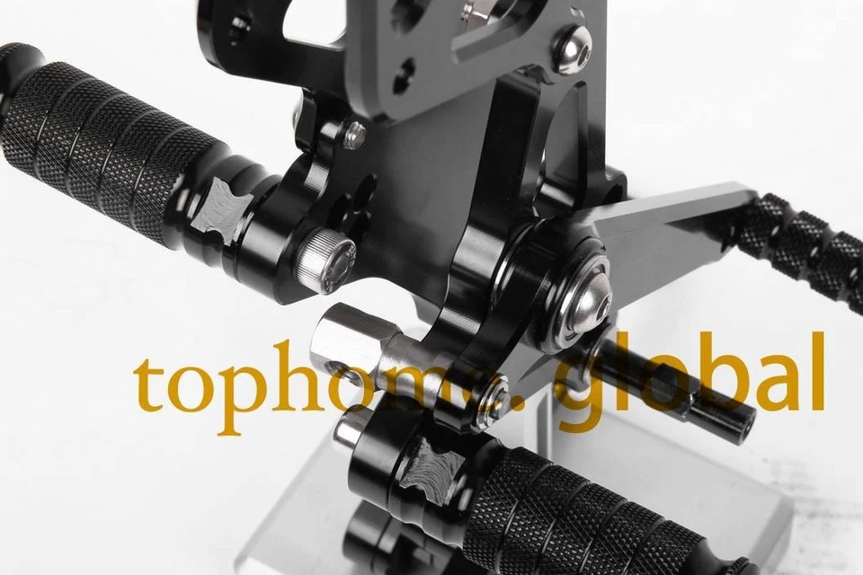 Juego de 13 estriberas traseras CNC negras para Suzuki GSXR1000 GSX1000R 2009-2016 Foto 2 de 4