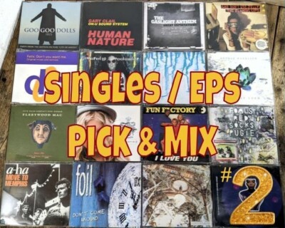 Pick/Make/Build Your Own SINGLES & EPs CD Bundle/Collection #2 FREE POST