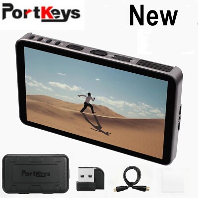 Portkeys LH7H 7'' 1000nit 4K HDMI On-Camera Video Monitor 3D LUT Output 1920x1080