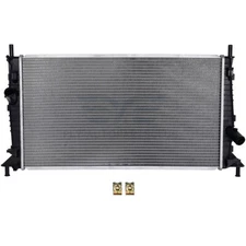 1PC Aluminum Radiator For 2004-2009 Mazda 3 2.0L 2.3L l4 4-Door CU2696 GAS DOHC