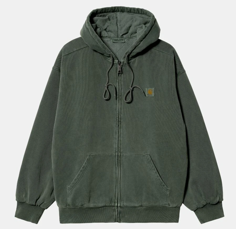 Mens Vista Hooded Jacket Thick Heavyweight Zip Hoodie Ex Carhartt WIP - rrp £220