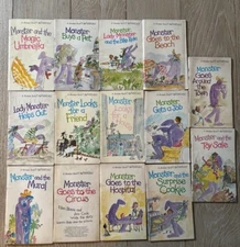 Vintage Bowmar Monster Books Lot of 14 Ellen Blance Ann Cook 1973 1976