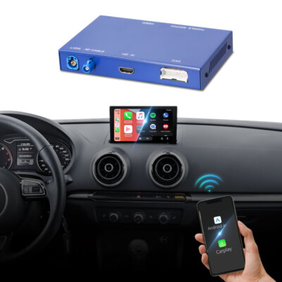 Wireless CarPlay Android Auto MirrorLink Retrofit for Audi A3 S3 2013-2018 MIB