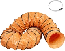 ALORAIR 16" PVC Flexible Duct Hosing for Exhaust Fan Blower Air Scrubber Filter