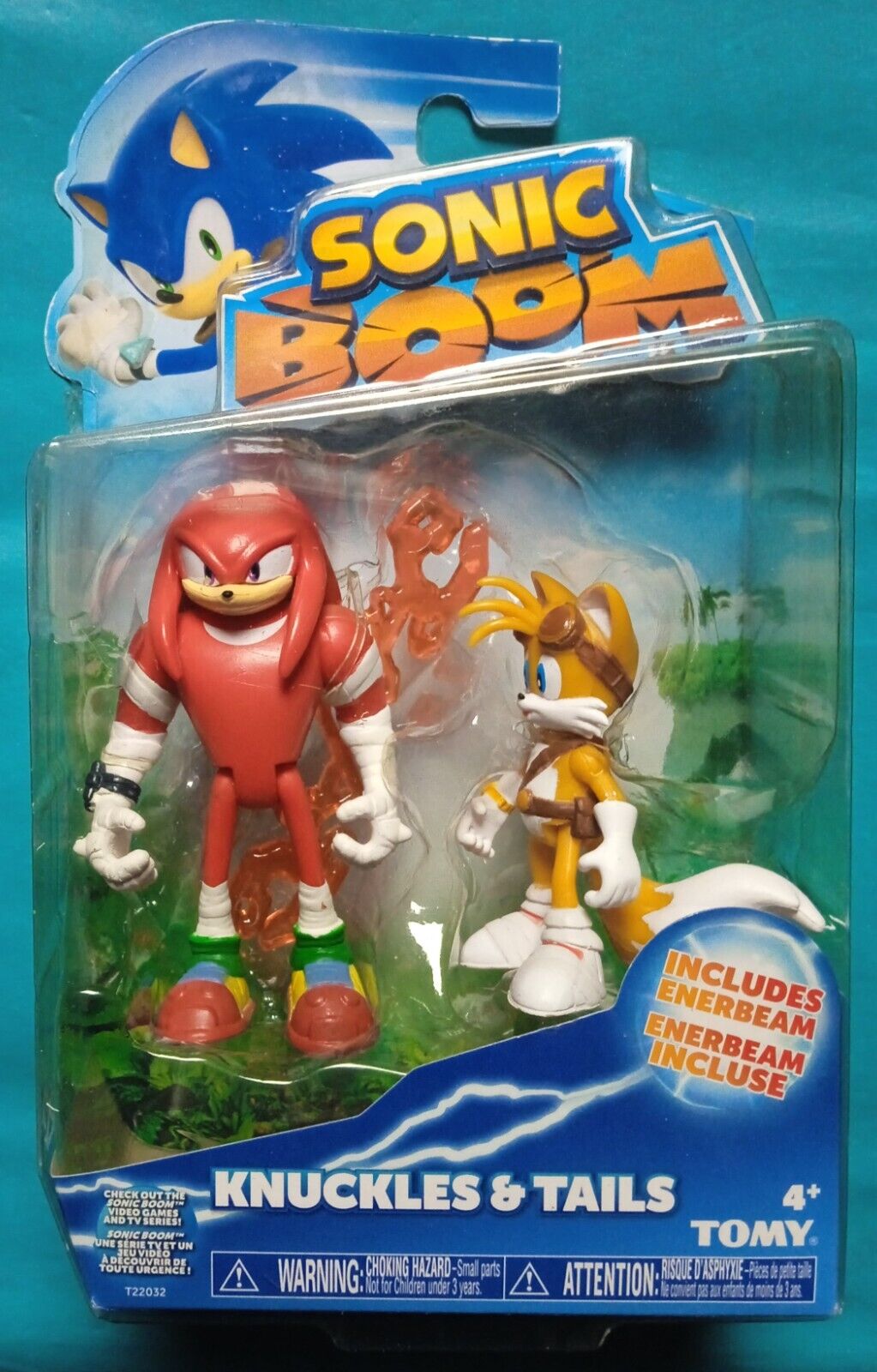 Boneco Tomy Sonic Boom Knuckles+crabmeat T22045