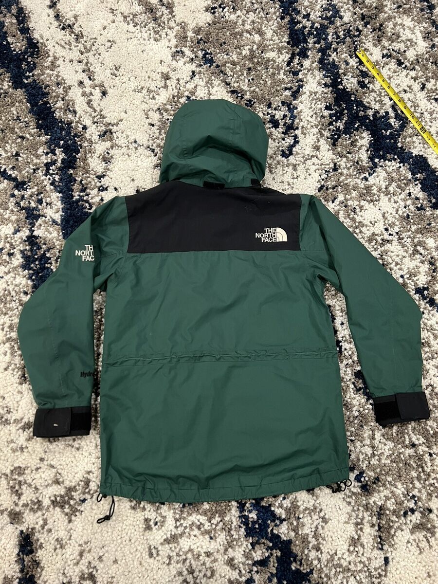 Vintage North Face Jacket Green Windbreaker Hydro Seal TNF WOMEN Size Small 90’s