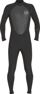 #ad XCEL Men#x27;s 3 2 AXIS X Back Zip Wetsuit BLK ML NWT $189.00