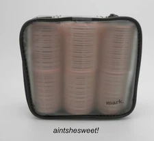 AVON Mark VA-VA-VOLUME Clipless Curler Set in reusable zip case