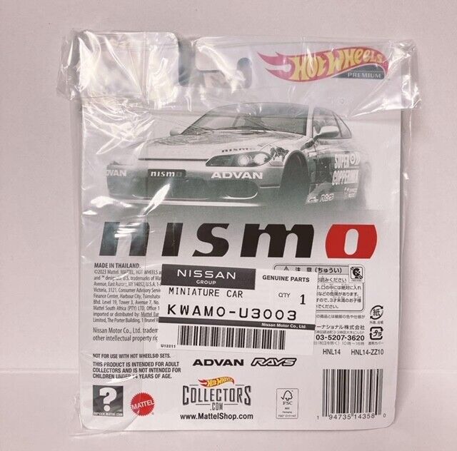 Hot Wheels Premium NISMO FESTIVAL NISSAN SILVIA S15 R-tune Hot Wheels Premium NISMO FESTIVAL NISSAN SILVIA S15 R-tune