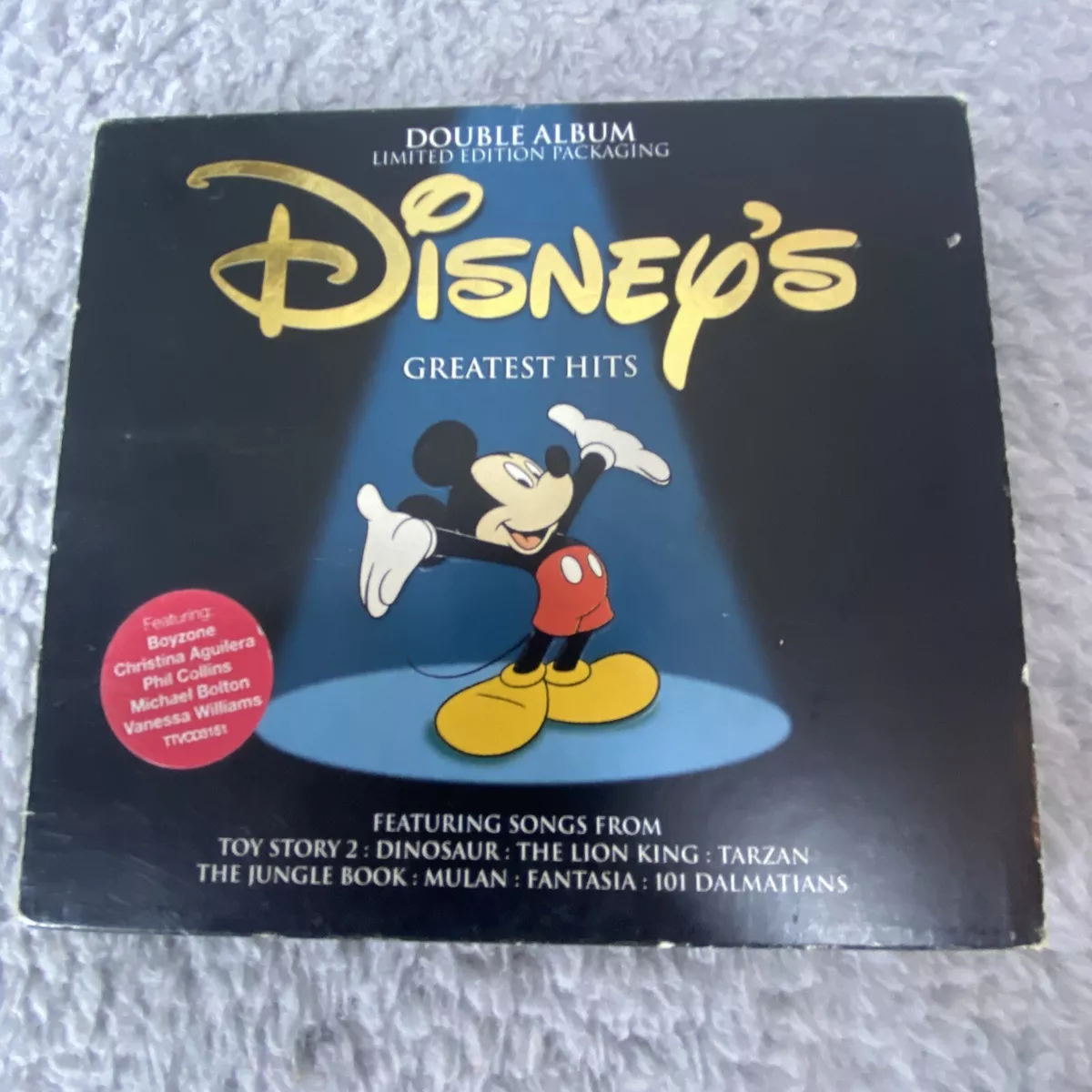 Disney - 's Greatest Hits (2000) Limited Edition CD Album 36 Tracks