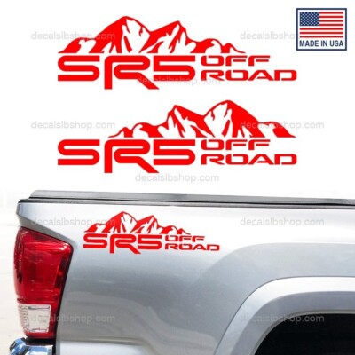 SR5 Calcomanías Offroad, Calcomanía De Vinilo De Repuesto Para Tacoma