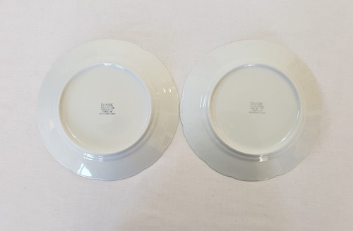 Dansk Plates 8" Ivy Salad Dessert Berries Strawberry Raspberry France Set Of 2 - Picture 8 of 10