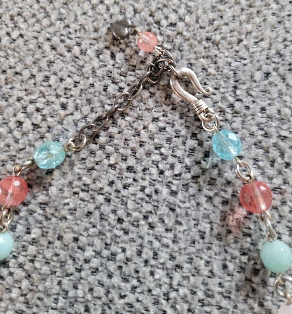 Carolee Beaded Necklace Hook Clasp Beautiful Bead… - image 3