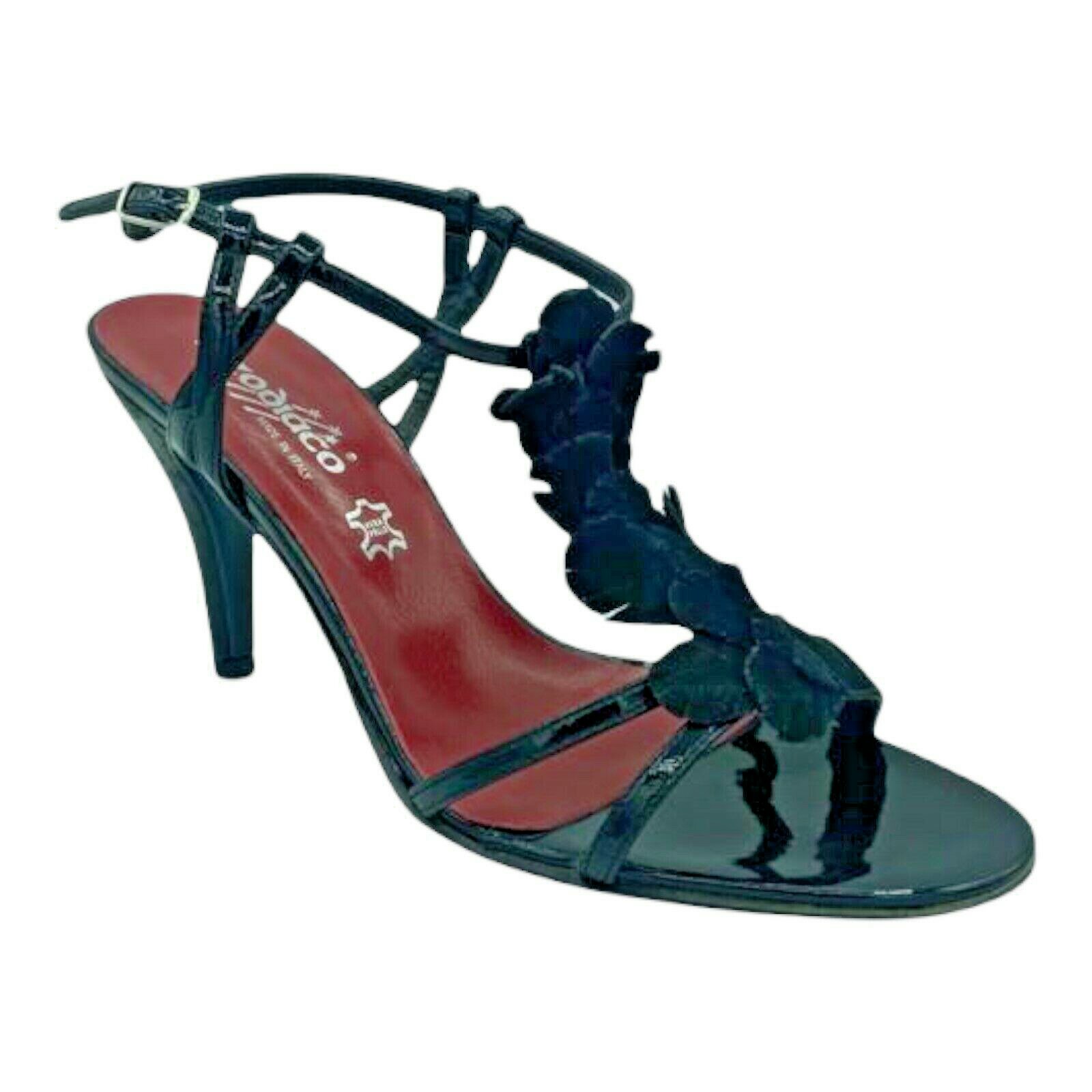Zapatos de Tacón Alto ZODIACO Formales Sin Cordones Cuero Damas Puntera Abierta Talla 3 6 6.5 7 8