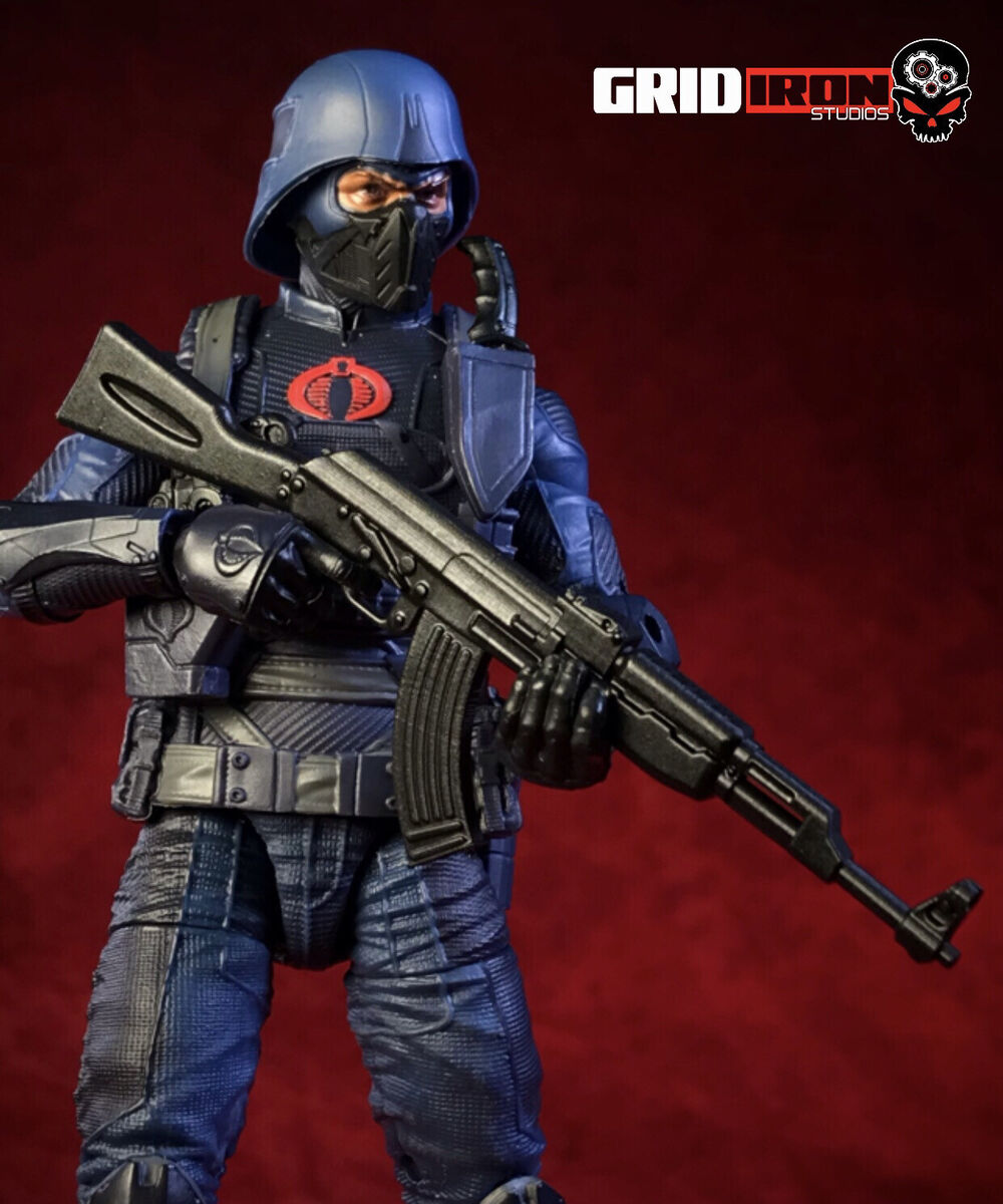 1:12 Ak47 fixed Mag For Joe Classified Marvel Legends