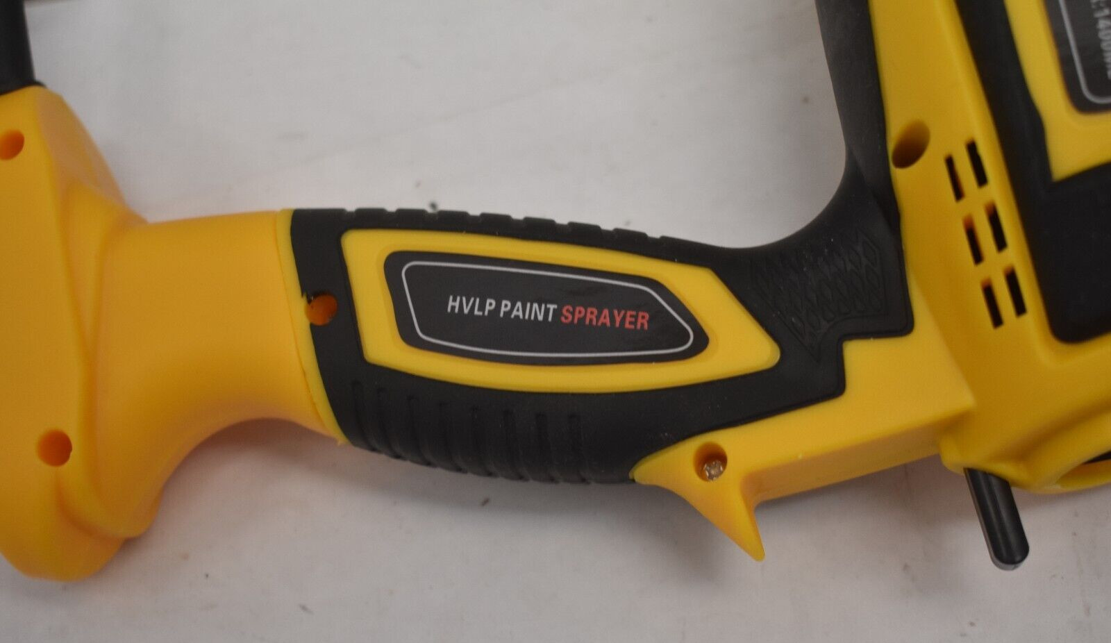 HVLP Paint Sprayer Handheld Replacement Gun Yellow/Black 1000W 1400ML Container