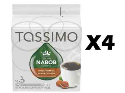 Nabob Tassimo Single Serve Swiss Hazelnut - Box of 14x4