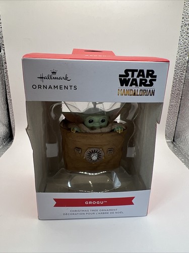 Star-Wars Grogu Mandalorian Christmas Tree Hallmark Ornament New In Box. - Picture 3 of 23