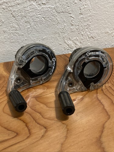 SRAM Grip Shift SRT-800xClear 8s Shifter Twist Triple 3x8 Speed - Picture 4 of 6
