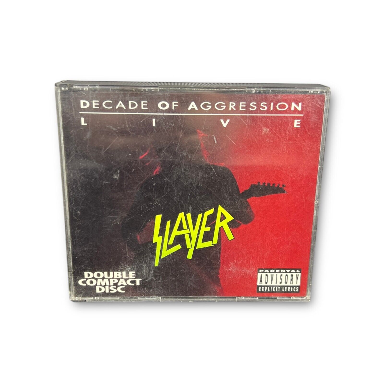 Slayer Decade Of Aggression Live 2 CD Set 1991 - Hell Awaits - Raining Blood