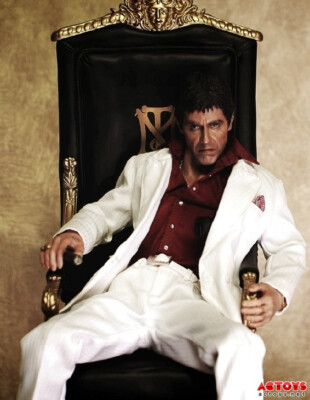 BLITZWAY Al Pacino Scarface 1/6 Action Figure 12'' Collectible