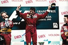Jean Alesi "Ferrari" Autogramm signed 20x30 cm Bild