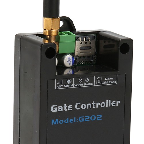 Abridor de puerta GSM 4G Interruptor de relé de control remoto Llamada gratuita SMS Comando Soporte Ajuste - Imagen 8 de 22